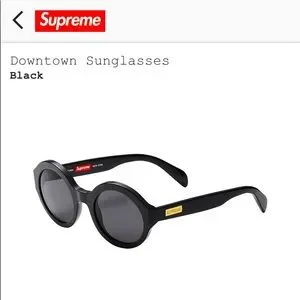 小物 Supreme Walker Sunglasses black Supreme Walker Sunglasses (SS25) - $198